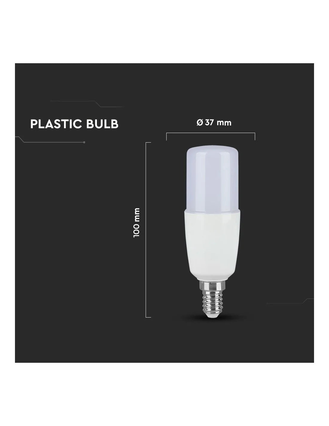 LED Крушка SAMSUNG Чип 7.5 W E14 T37 4000 K