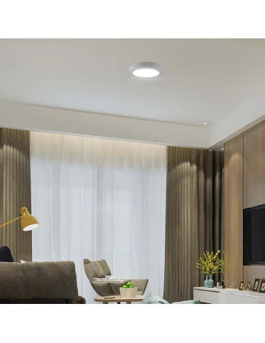 24 W LED SAMSUNG Чип Backlit Мини Панел Външен монтаж Кръг 4000 K
