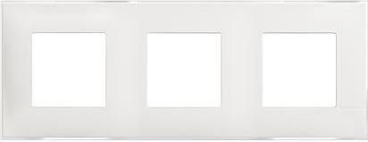 Рамка ЛЕДЕН САТЕН 3х2 мод. НЕМСКИ СТАНДАРТ за монтаж върху носещи рамки 3х2 мод. /блистер/ Classia Bticino