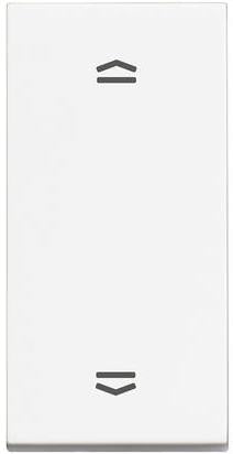 Ключ за щори 1 мод. 10A цвят Бял Classia Bticino