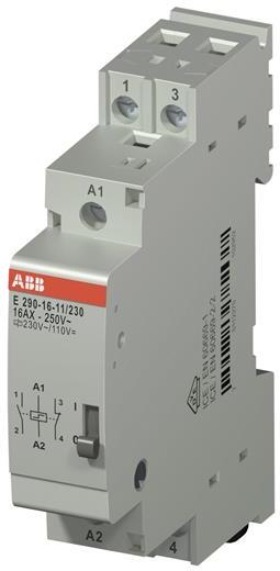 Импулсно реле E290 16A 1NO-1NC 110Vdc/230Vac 1 мод. ABB