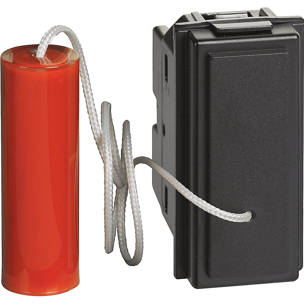 Бутон с шнур ON+NC 1 мод. 10A цвят Черен Living Now Bticino