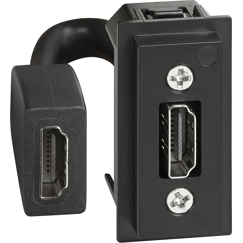 Розетка HDMI за комуникация 1 мод. с кабел Living Now Bticino