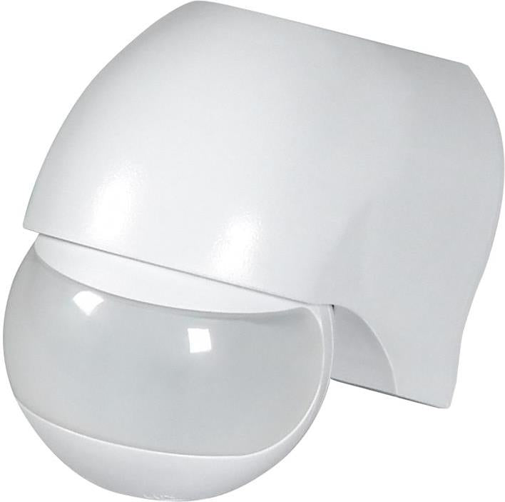 Датчик за движение PIR , за открит монтаж на стена, 180 °, обхват 12 m @ h = 2.3 m , IP 44, цвят Бял Commel