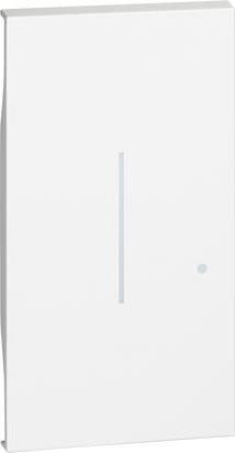 Лицев панел за Smart димер 2 мод. цвят Бял LNow Bticino с Netatmo