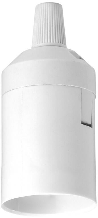 Фасунга E27, 4A, 250V, 100W без пръстен бяла Legrand