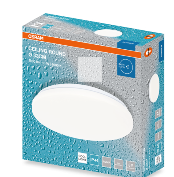 ПЛАФОНИЕРА LED 18 W 4000 K , 1440 lm , IP 44 , 647628