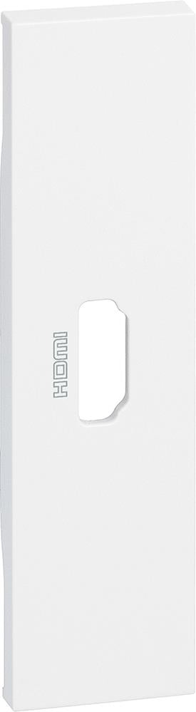 Лицев панел за HDMI розетка 1 мод. цвят Бял Living Now Bticino
