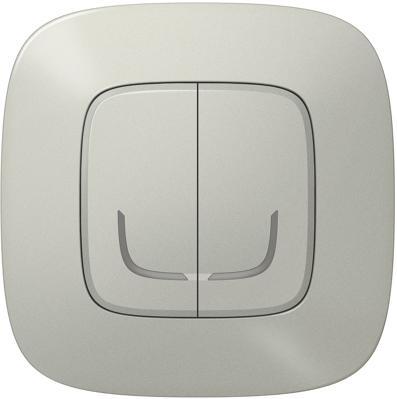 Сериен ключ БЕЗжичен Smart Valena Allure Алуминий с рамка Legrand с Netatmo