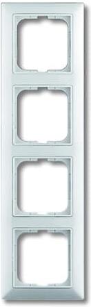 Рамка 4х цвят БЯЛ Basic 55 ABB