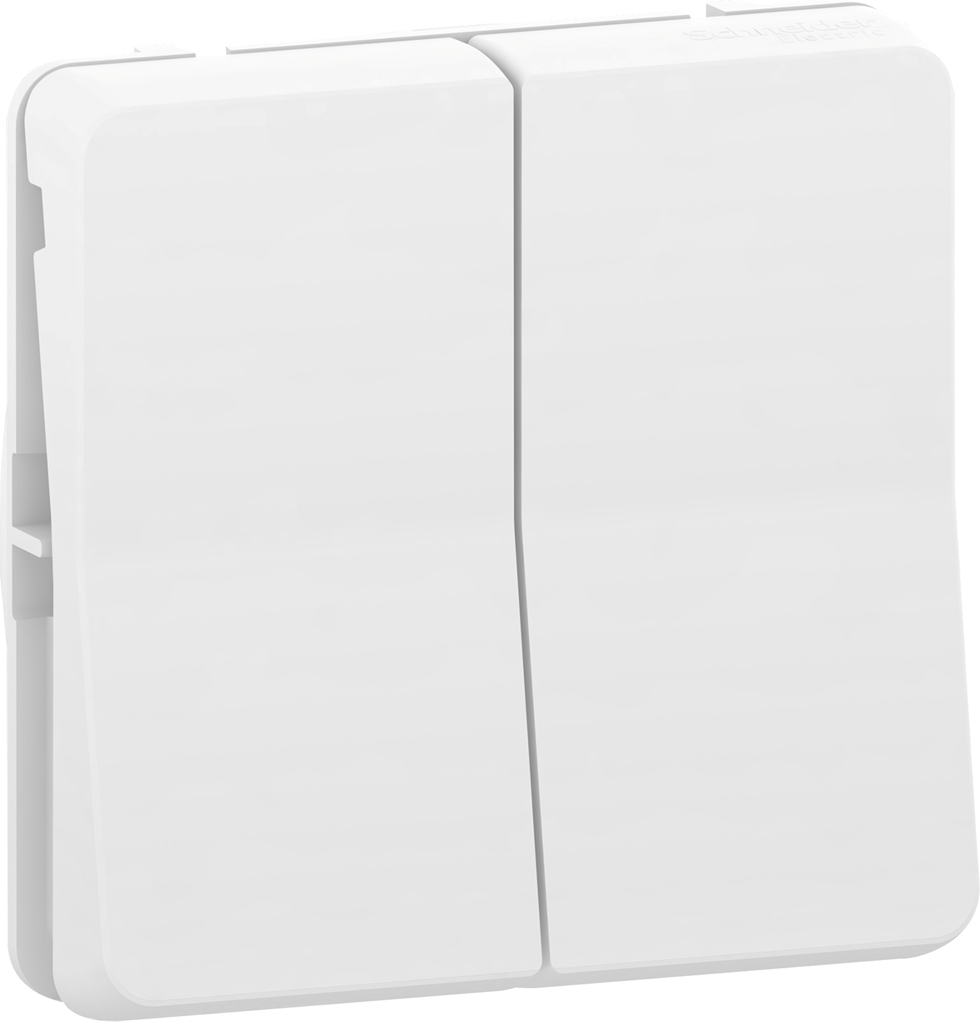 Сериен девиаторен ключ механизъм IP55 цвят Бял Mureva SE