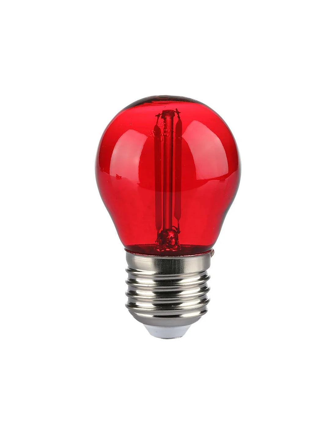LED Крушка 2 W Filament E 27 G 45 Червена