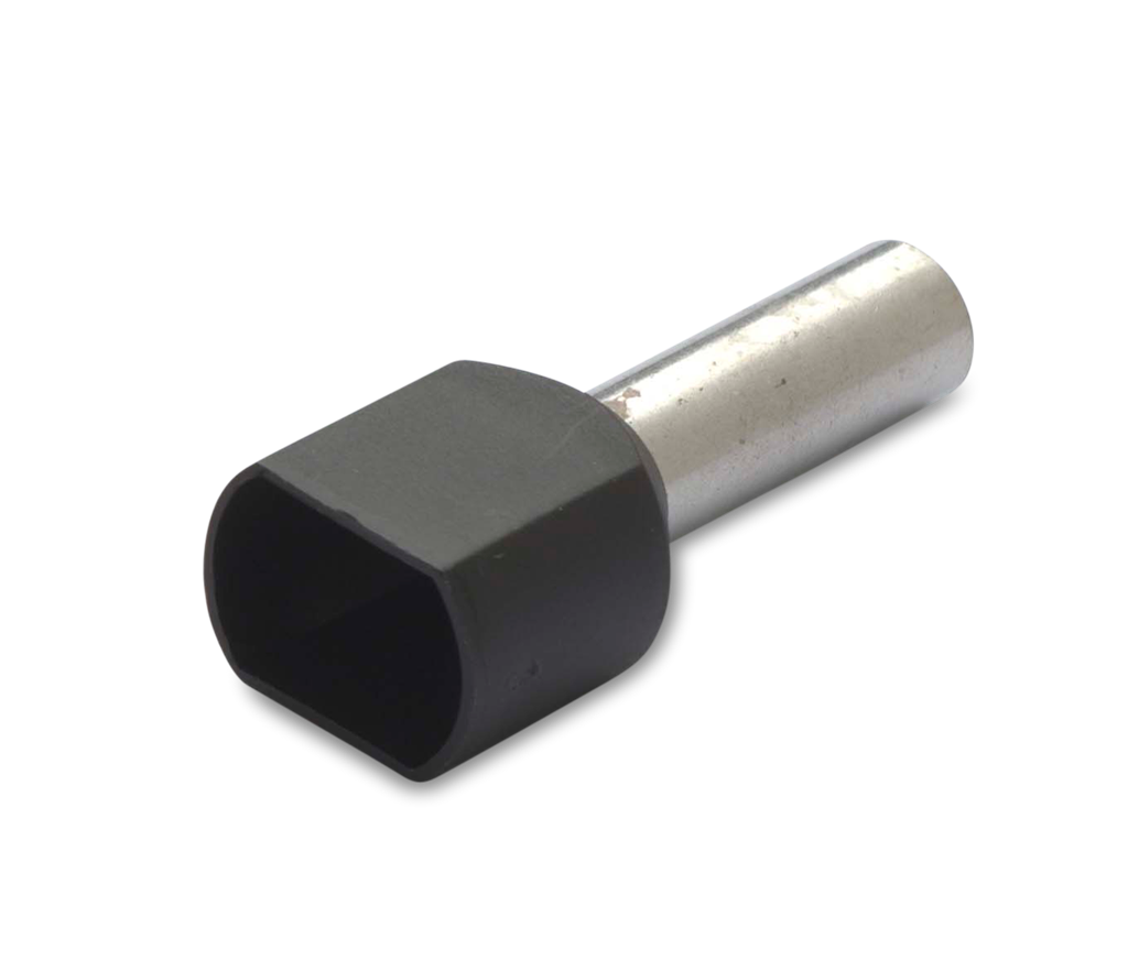 Кабелен накрайник изолиран за два проводника 2 х 6 мм² х 14 мм 50 бр пакет