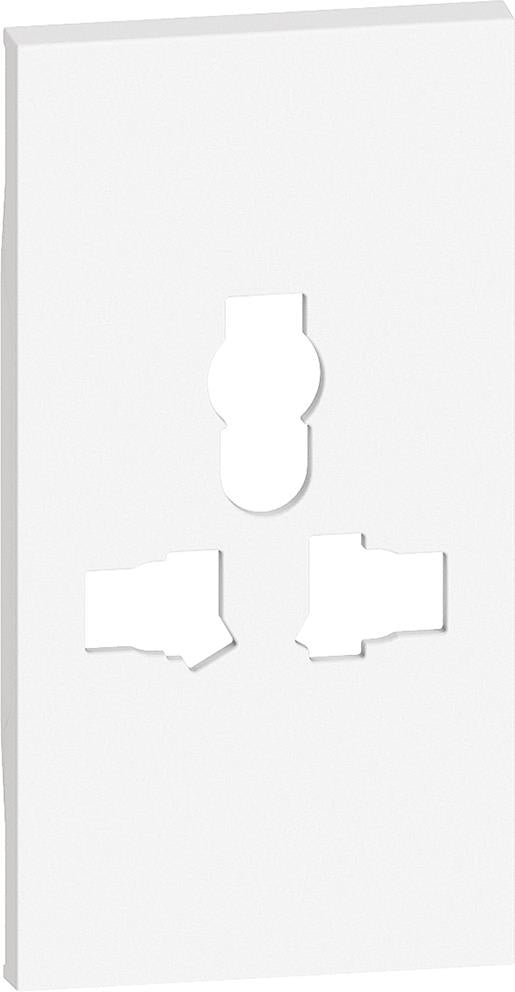 Лицев панел за контакт МУЛТИСТАНДАРТ 2 мод. цвят Бял Living Now Bticino