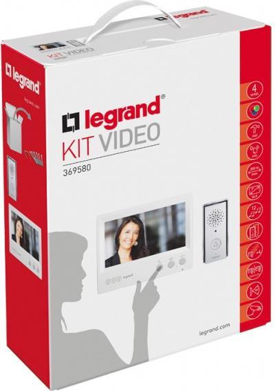 Видео-домофон комплект Basic 7" дисплей и входен панел 4f Legrand