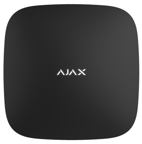 Безжичен контролен панел , LAN и 2 G , черен , Hub Ajax