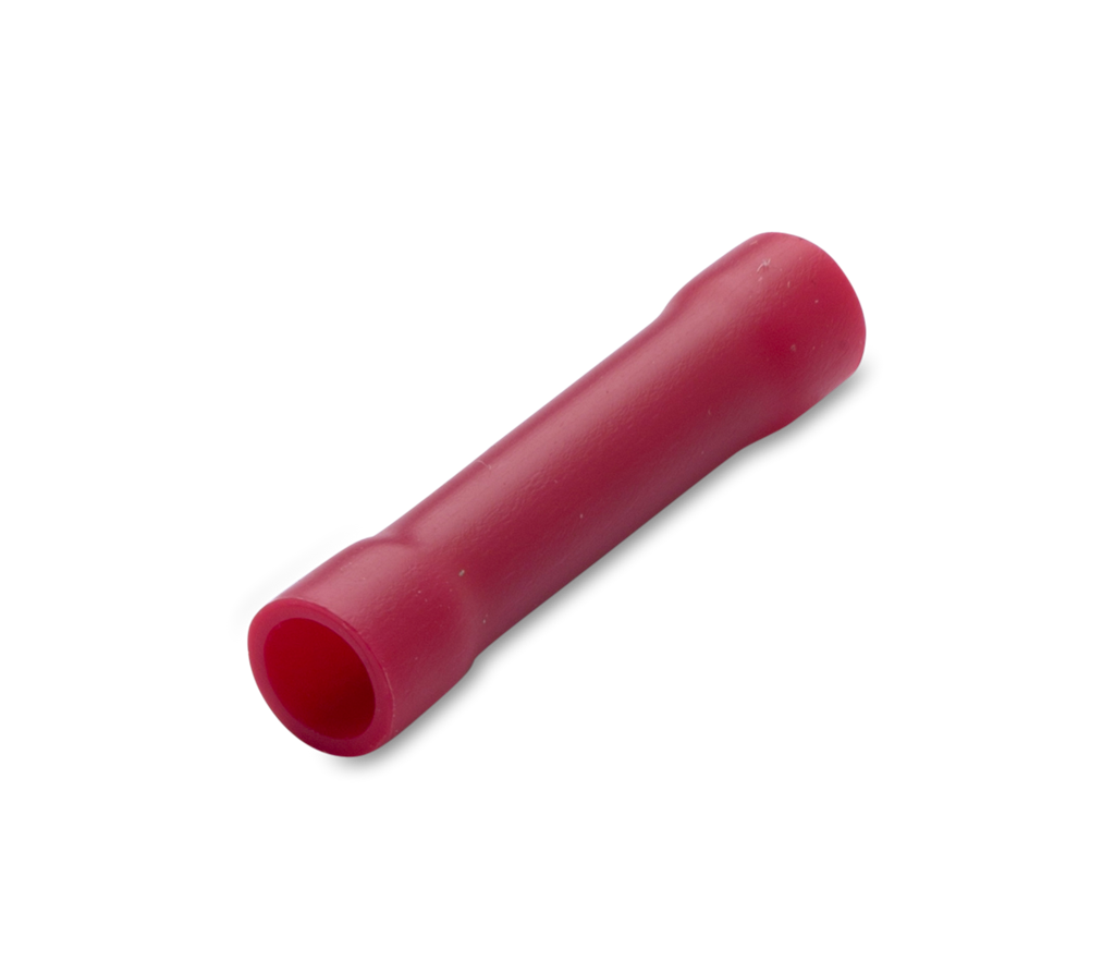 Кабелен съединител изолиран 0 , 25 - 1 , 5 мм² червен 100 бр . паке