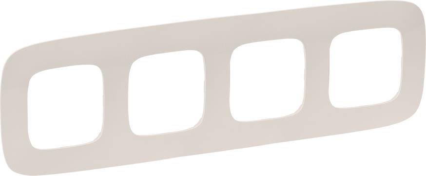Рамка 4х цвят Крем Valena Allure Legrand