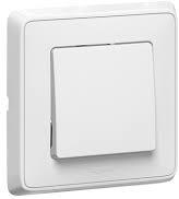 Еднополюсен ключ цвят Бял Cariva Legrand