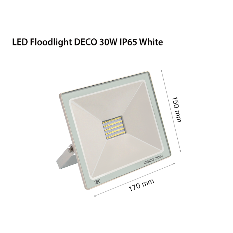 LED ПРОЖЕКТОРИ DECO 30 W БЯЛ