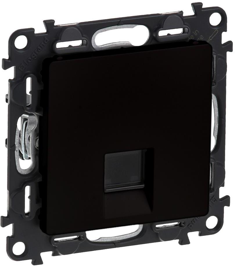 Розетка RJ45 cat.5e UTP цвят черен Valena Life Legrand