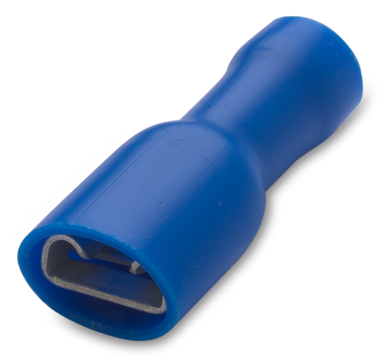 Автоконектор напълно изолиран женски 1.5 - 2.5 мм2/ 6.3 х 0.8 мм 50 бр пакет BM