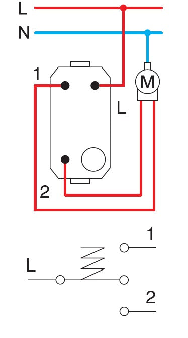 Бутон за щори 16 A , цвят Хром , Edge TEM