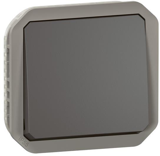 Девиаторен ключ механизъм цвят Антрацит IP55 Plexo New Legrand