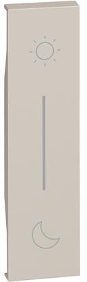 Лицев панел за Smart сценариен ключ " Събуждам се / Заспивам " 1 мод. цвят Крем Bticino с Netatmo