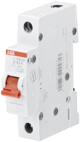 Товаров прекъсвач /шалтер/ SHD201 40А 1P 1 модул ABB