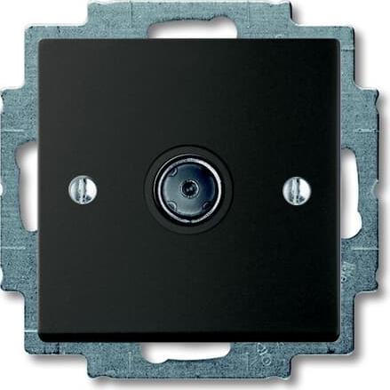 Розетка TV цвят ЧЕРЕН Basic 55 ABB