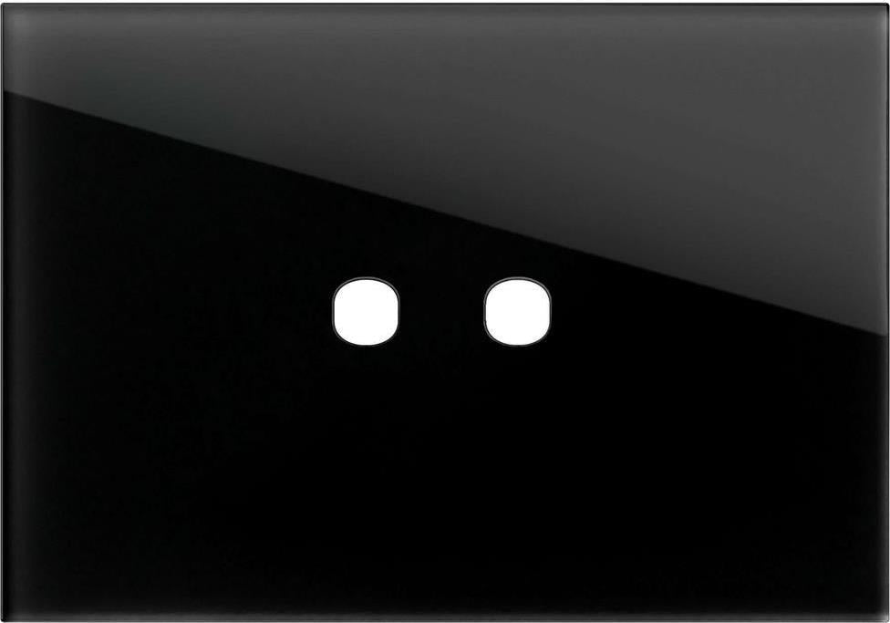 Рамка 2 / 3 M , цвят Черно стъкло , Edge TEM