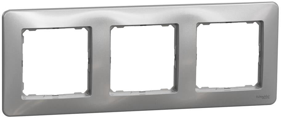 Рамка 3х цвят Алуминий Sedna SE