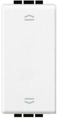 Ключ за щори 1 мод. 16A цвят Бял LL Bticino