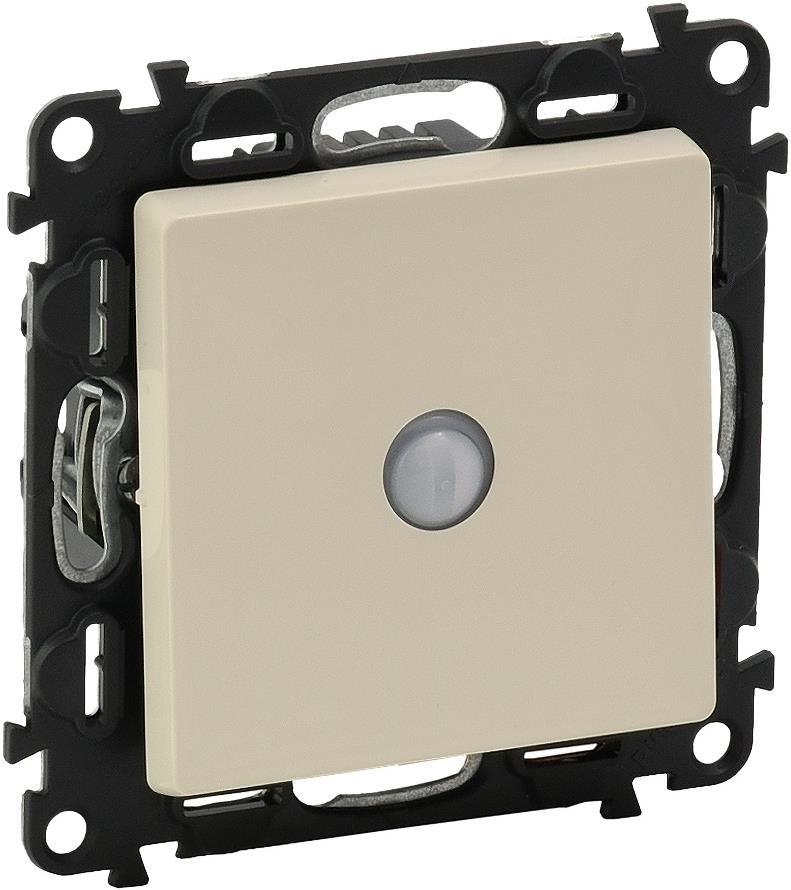 Енергоспестяващ ключ (сх.1 и сх.6) 12-150W 220V и 8-30W LED цвят Крем Valena Life Legrand /до изчерпване/