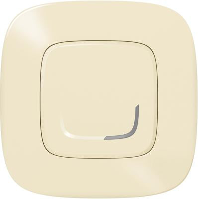 Ключ/димер с компенсатор жичен Smart Valena Allure Крем с рамка Legrand с Netatmo