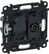 Розетка TV+RJ45 0-2400MHz cat.6 UTP (без лицев панел) Valena In Matic Legrand