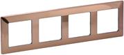 Рамка 4х цвят Мед Valena Life Legrand