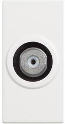 Розетка TV тип F конектор 1 мод. цвят Бял /блистер/ Classia Bticino