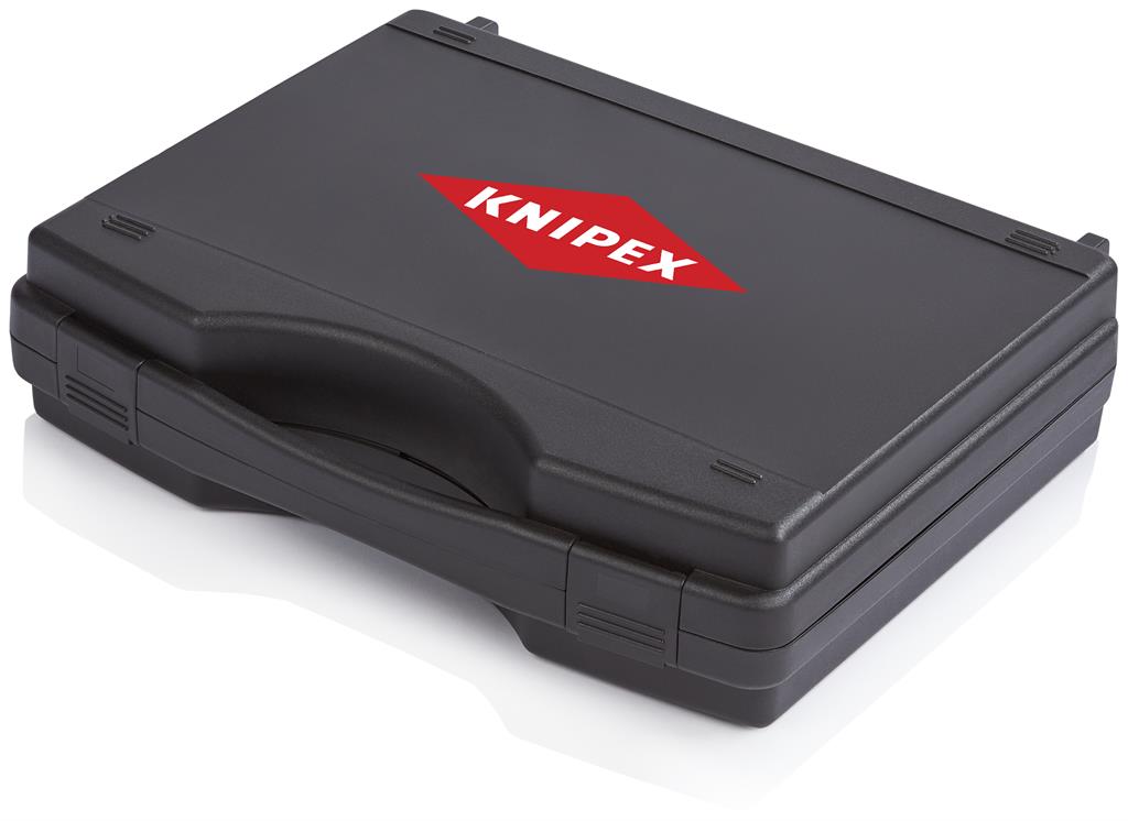 Комплект инструменти в куфар за фотоволтаични инсталации (K121211, K9516165, K9743200A), Knipex