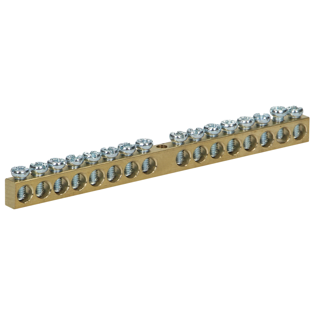 Клема нулева неизолирана 16 x 16 мм² L = 102 mm ORNO