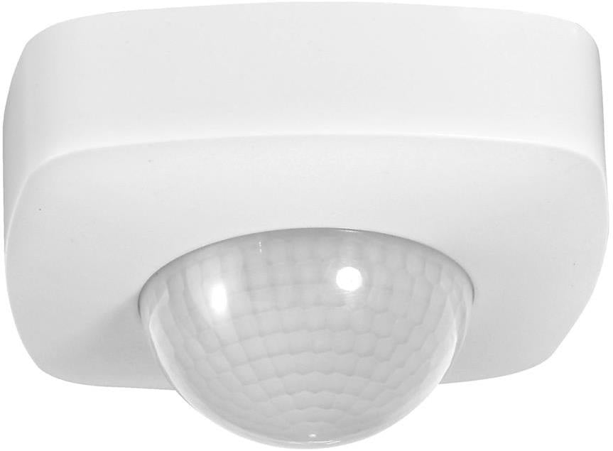 Датчик за движение PIR, за открит монтаж на таван, 360° , обхват D 20m @ h = 2.2m , IP 20, цвят Бял Commel