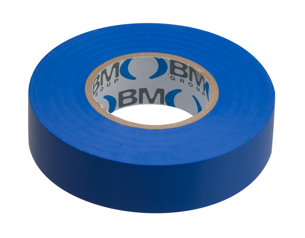 Изолационна лента цвят СИН ESB 0.15 мм х 19 мм, дължина 25 м BM
