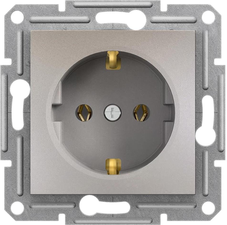 Контакт ШУКО 16A цвят Бронз Asfora SE