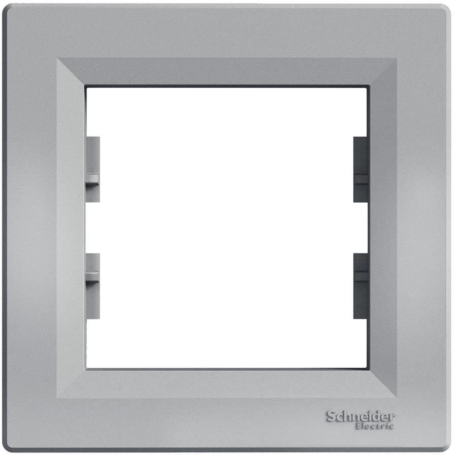 Рамка 1х цвят Алуминий Asfora SE