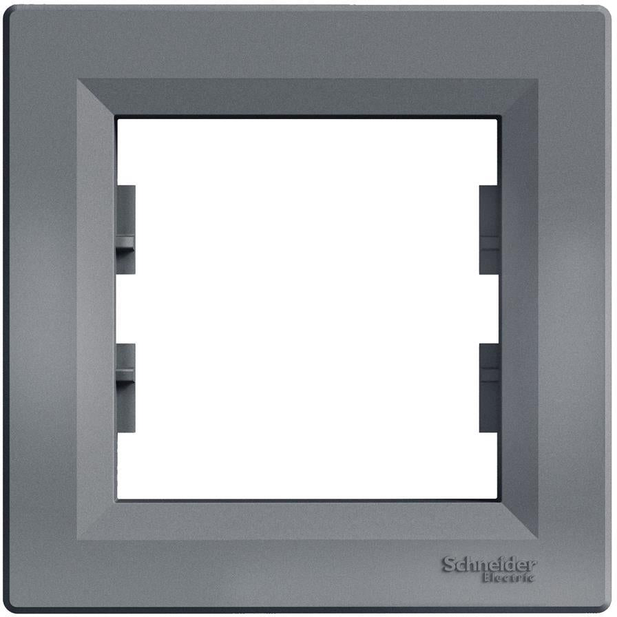 Рамка 1х цвят Стомана Asfora SE