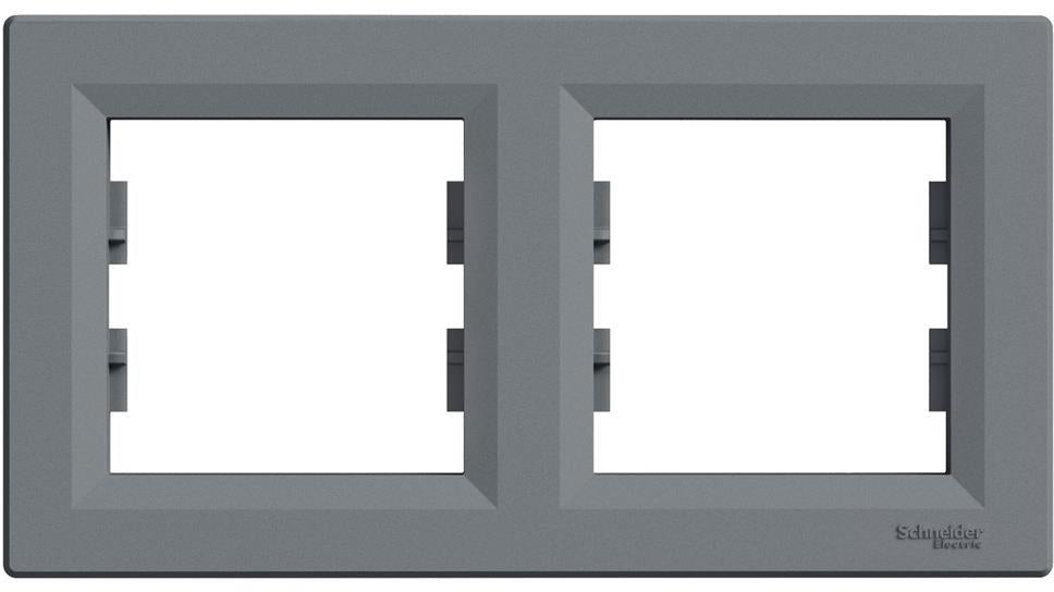 Рамка 2х цвят Стомана Asfora SE