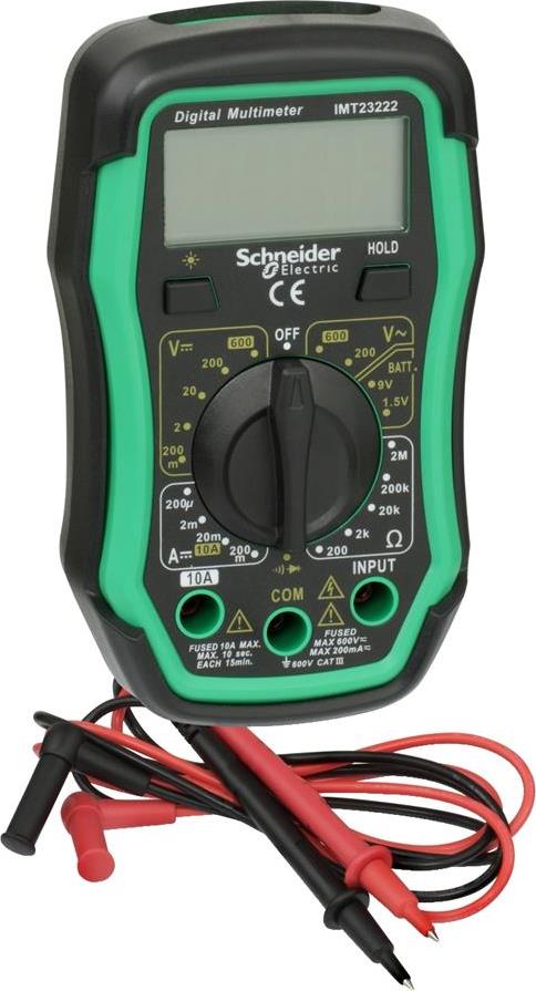 Дигитален мултицет CAT III 0…600Vac/dc, LCD и звук, Thorsman SE