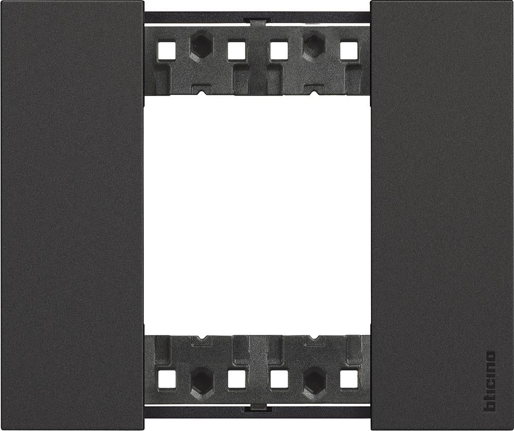 Рамка 2 мод. цвят Черен (Black) Living Now Bticino