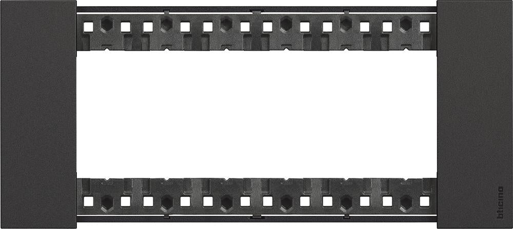 Рамка 6 мод. цвят Черен (Black) Living Now Bticino